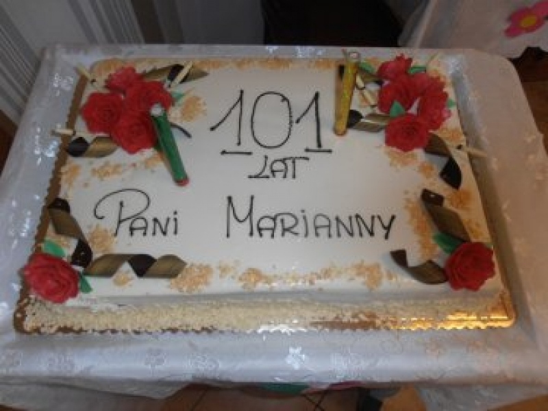 foto:  101 rocznica urodzin Pani Marianny Gracy